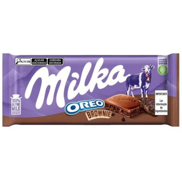 Imagem de Barra de Chocolate Milka Oreo Brownie 100g
