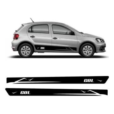 Imagem de Faixa Adesivo Lateral Do Carro Gol Volkswagen 2022 Em Vinil - onl