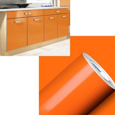 Imagem de Envelopamento Adesivo Vinil 12mx50cm Laranja