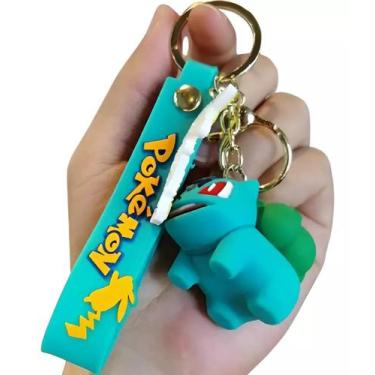 Imagem de Chaveiro 3d Bulbassauro Personagem Coleção Pokemon Chave Carro Bolsa P