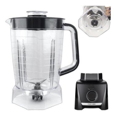 Imagem de Copo De Liquidificador Para Oster Power 1400 Full Oliq610 Original Preto