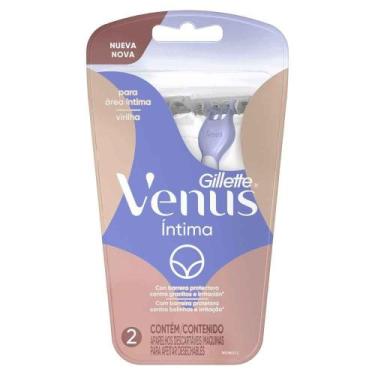 Imagem de Aparelho De Depilar Gillette Venus Intima Com 2 Unidades