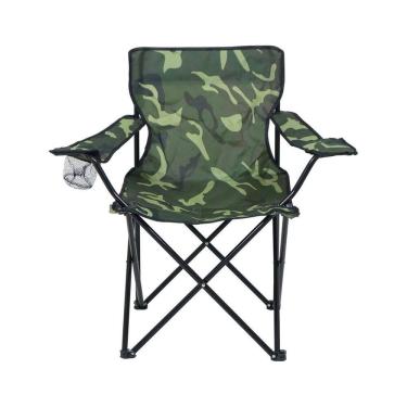 Imagem de Cadeira Camping Bel Fix Araguaia Comfort Dobrável Porta Copo 48x77x80 cm
