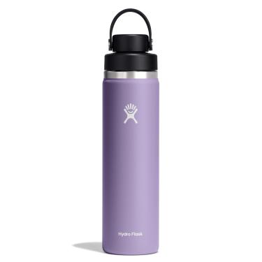 Imagem de Hydro Flask Garrafa de água com tampa de boca larga de 680 g - aço inoxidável isolado com tampa fechada à prova de vazamento para bebidas em água fria, esportes, viagens, carro e escola em Moonshadow