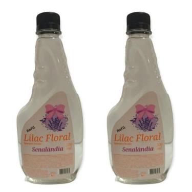Imagem de 2 Água Facilitador Passar Roupa Refil 500ml Baby Aconchego Lírios do C