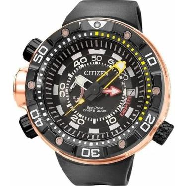 Imagem de Relógio Citizen Promaster TZ30740P new Aqualand Bn2027 Dourado