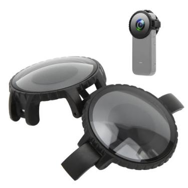 Imagem de Protetores de lente para câmera Insta360 One X2 à prova d'água de 10 m