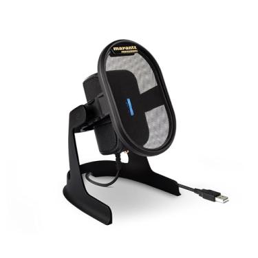 Imagem de Marantz Umpire profissional – Microfone USB para gravação, podcasts, streaming e jogos com suporte de mesa, filtro pop e suporte de choque