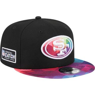 Imagem de Boné New Era NFL San Francisco 49ers Aba Reta Fechado 9FIFTY Crucial Catch 2023-Masculino