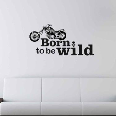 Imagem de Adesivo de Parede Born to be Wild - Meu Adesivo, Pink
