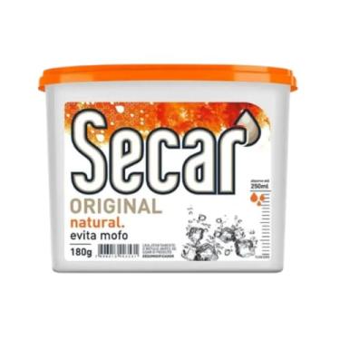 Imagem de Evita Mofo Secar 180g Antimofo Guarda Roupas Armários Closet (Natural)