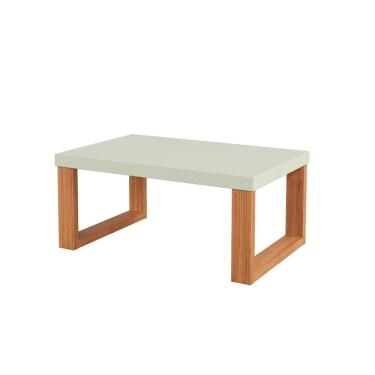 Imagem de Mesa de Centro 67cm X 30cm Industrial Freijo/ Off White