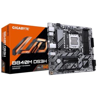 Imagem de Placa Mãe Gigabyte B840M DS3H (AM5/4xDDR5/HDMI/DP/USB 3.2/M.2)