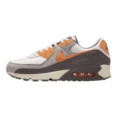 Imagem de Nike Tênis masculino Air Max 90 Premium (IB7467-029, estanho plano/cinza universitário/fantasma/lua de cobre), Estanho plano/cinza universitário/fantasma/lua de cobre, 42