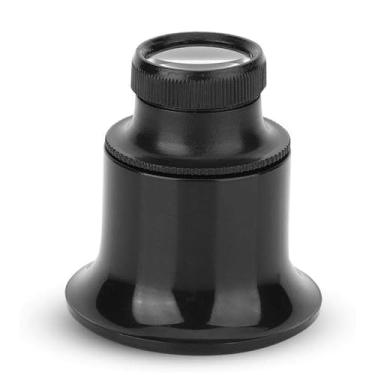 Imagem de Rongon Lupa De Joalheiro 20X, Monocular Para Relojoeiro, Reparo Relógios, Circuito Óptico Têxtil, Moedas (20X)