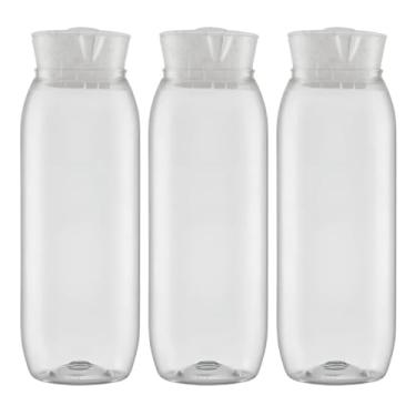 Imagem de 3 Jarras Garrafa De Água Suco Geladeira 1,5l Tampa Higiênica (Carraro)