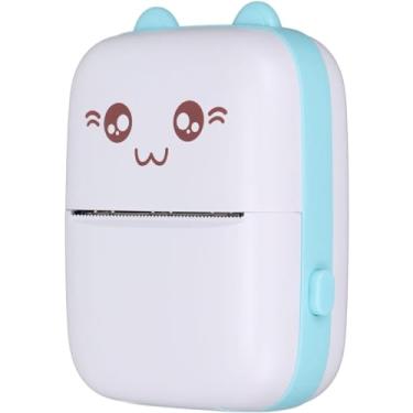 Imagem de Mini Impressora Termica Bolso Sem Tinta Usb Bluetooth Foto Nota Etiqueta Arquivo Lista Miniatura Recarregavel Portatil