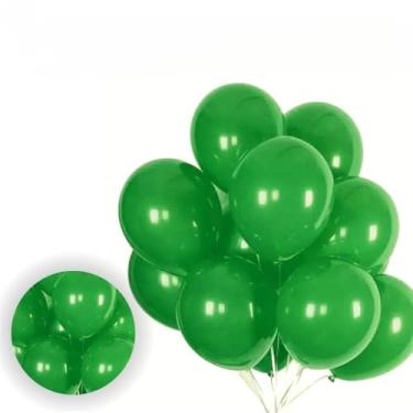 Imagem de 200 Bexiga 6,5 Polegadas + Bomba de Encher Balão de Festa Decoração(Verde-escuro)
