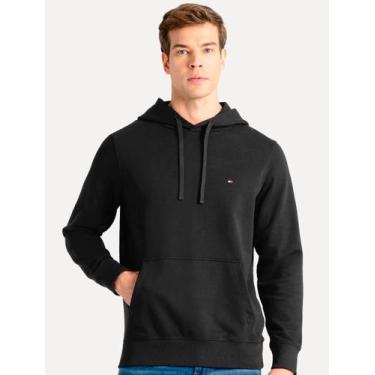 Imagem de Moletom Tommy Hilfiger Masculino Essential Terry Hoody Preto, M/M
