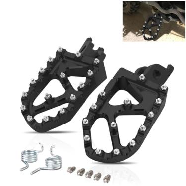 Imagem de JFG RACING Apoios Para Os Pés De Bicicleta Terra, Alargados Descansos Pedais Cnc Cr125/250 02-07/Crf150R 07-22/Crf250R 04-23/Crf450R 02-23/Crf250Rx 19-23/Crf450Rx 17-22/Crf450X 05-23/Crf250L/M 12-21