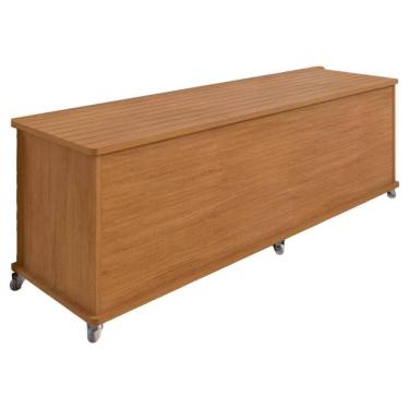 Imagem de Baú Para Quarto Com Rodizios Samir Cedro