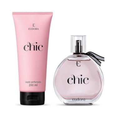 Imagem de Eudora Kit Chic: Desodorante Colônia 95ml + Loção Hidratante Desodorante 200ml