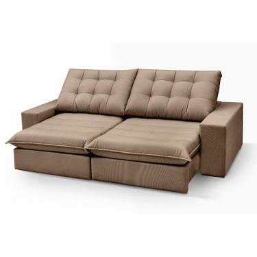 Imagem de Sofá Sydney Bipartido 2,20 - Best Mobília, Linho Terracota