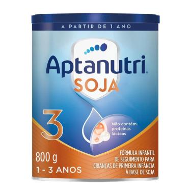 Imagem de Fórmula Infantil Danone Aptanutri Soja 3 - 800g