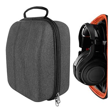 Imagem de GEEKRIA Capa Protetora Para Fones De Ouvido Gamer Shield Over-Ear Tamanho Grande, Bolsa Transporte Viagem Rígida Reposição Com Armazenamento Cabos, Compatível Razer, Sennheiser E Sony