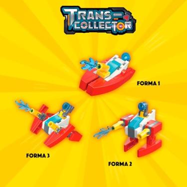 Imagem de Keepplay Bloco de Montar Barco Bombeiro Escada TransCollector 3 em 1