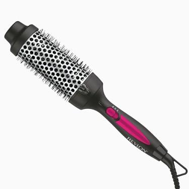 Imagem de REVLON Perfect Match Hot Styler – Escova de sopro aquecida para estilizar e estender as explosões, escova quente para cachos, corpo e volume, reduz o frizz e aumenta o brilho