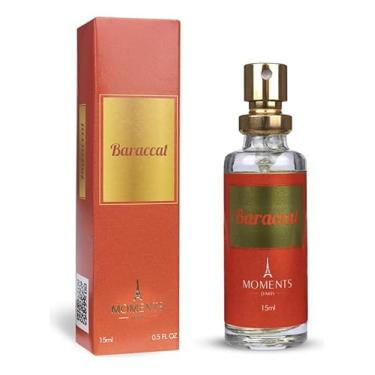 Imagem de Perfume de Bolsa ÁRABE Unisex BARACCAT 15ml Moments Paris Maravilhosa Fragrância Âmbar Floral Amadeirado para Noite e Dia Alta Fixação e Longa Duração Projeção Intenso Spray