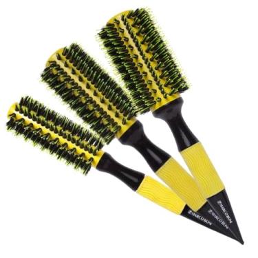 Imagem de KIT ESCOVA PROFISSIONAL THERMAL CERAMIC 47MM + 57MM + 64MM YELLOW BASIC REF.7332,7333,7334