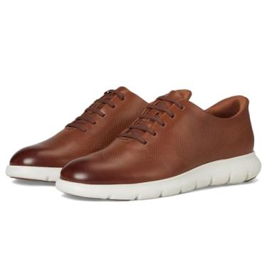 Imagem de Marc Joseph New York Gold Street (tecnologia mãos livres) Oxford masculino, Cognac Napa Leather, 40