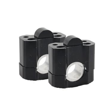 Imagem de Elevadores universais de guidão de motocicleta de 28 mm/22 mm - Serve para Harley Sportster, Yamaha, Honda, Kawasaki, Suzuki Cruisers e ATVs