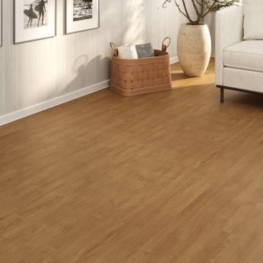 Imagem de Piso Vinílico Em Manta PVC 0,7mm Antiderrapante 26m² Imita Madeira Fos