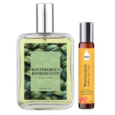 Imagem de Perfume Wintergreen Refrescante Fem. 100Ml + Óleo Essencial - Essência