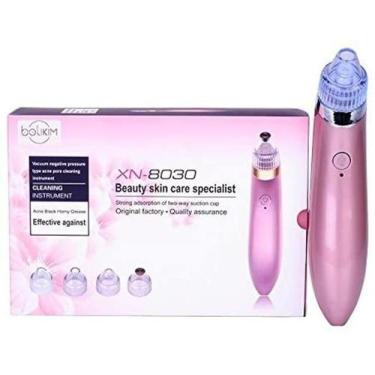 Imagem de Tira Cravos Espinhas Elétrico Limpeza Facial A Vácuo 4 Bicos - Mkb