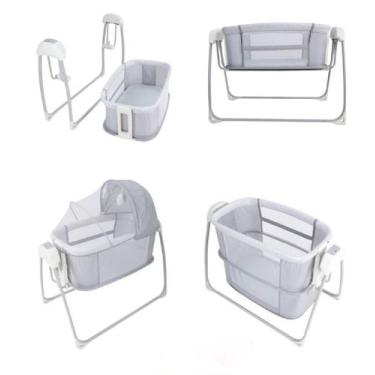 Imagem de Berço Techno Infantil Bluetooth Balanço Automático Com Timer E Música 