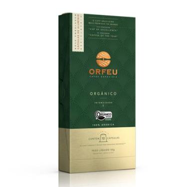 Imagem de 10 Cápsulas Café Nespresso Orfeu Orgânico - Intensidade 5