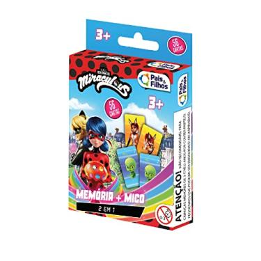 Imagem de Pais & Filhos Jogo Da Memoria + Mico - LadyBug, Multicolor