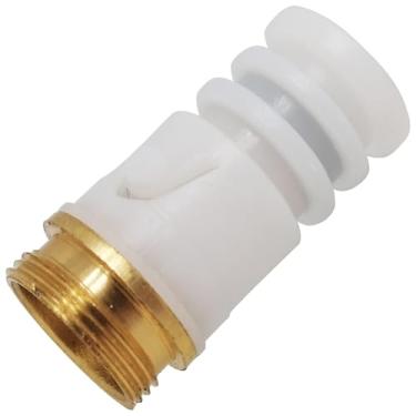 Imagem de 1 kit de reparo de rolamento giratório de torneira giratória de latão, kit de substituição de conjunto de haste de torneira para torneira de alça única de diâmetro externo de 18 mm (fecho de pressão)