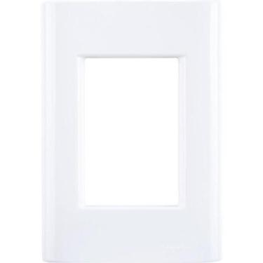 Imagem de Placa 3 Postos 4x2 Tramontina Giz Branca