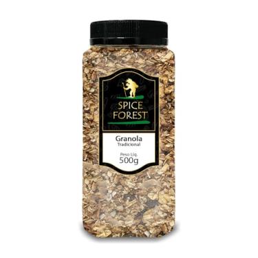 Imagem de Granola Tradicional Premium, 500g, Rica em Fibras e Proteínas, com Castanhas e Frutas