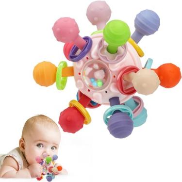 Imagem de Brinquedos sensoriais Baby Montessori TOHIBEE Teether 0-18 meses