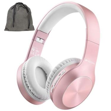 Imagem de Fones de ouvido Bluetooth Rydohi Over Ear 68H Playtime Rose Gold