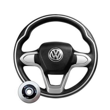 Imagem de Volante Esportivo Vw Gol G2 G3 G4 Parati Saveiro Santana - Compatível 