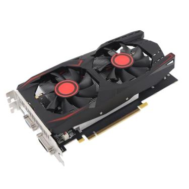 Imagem de VBESTLIFE Placa gráfica GTX550TI 6GB, GPU GDDR5 de 192 bits, PCIE 2.0 Placa de vídeo para jogos de computador desktop 16X com portas HDMI, DVI, VGA, suporte DirectX 11