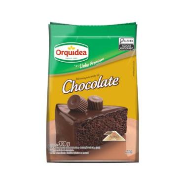 Imagem de Mistura para Bolo Chocolate (Feito com Alpino) Orquídea 300g