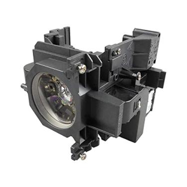 Imagem de CTLAMP Qualidade A+ POA-LMP137/6103475158 003-120531-01 Lâmpada de substituição para projetor com caixa compatível com Sanyo PLC-WM4500 PLC-XM100 PLC-XM100L PLC-XM5000 PLC-XM80 PLC-XM80 M80L